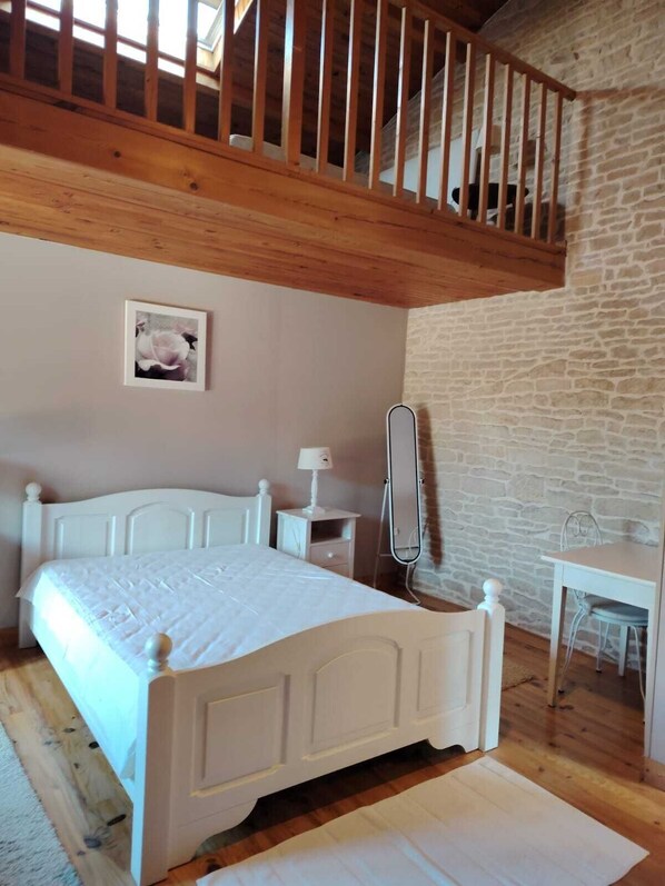 2 bedrooms, iron/ironing board, travel crib, WiFi