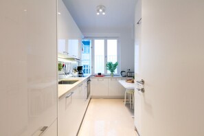 Private kitchen - Elegant Apartment Vienna (Vienna)