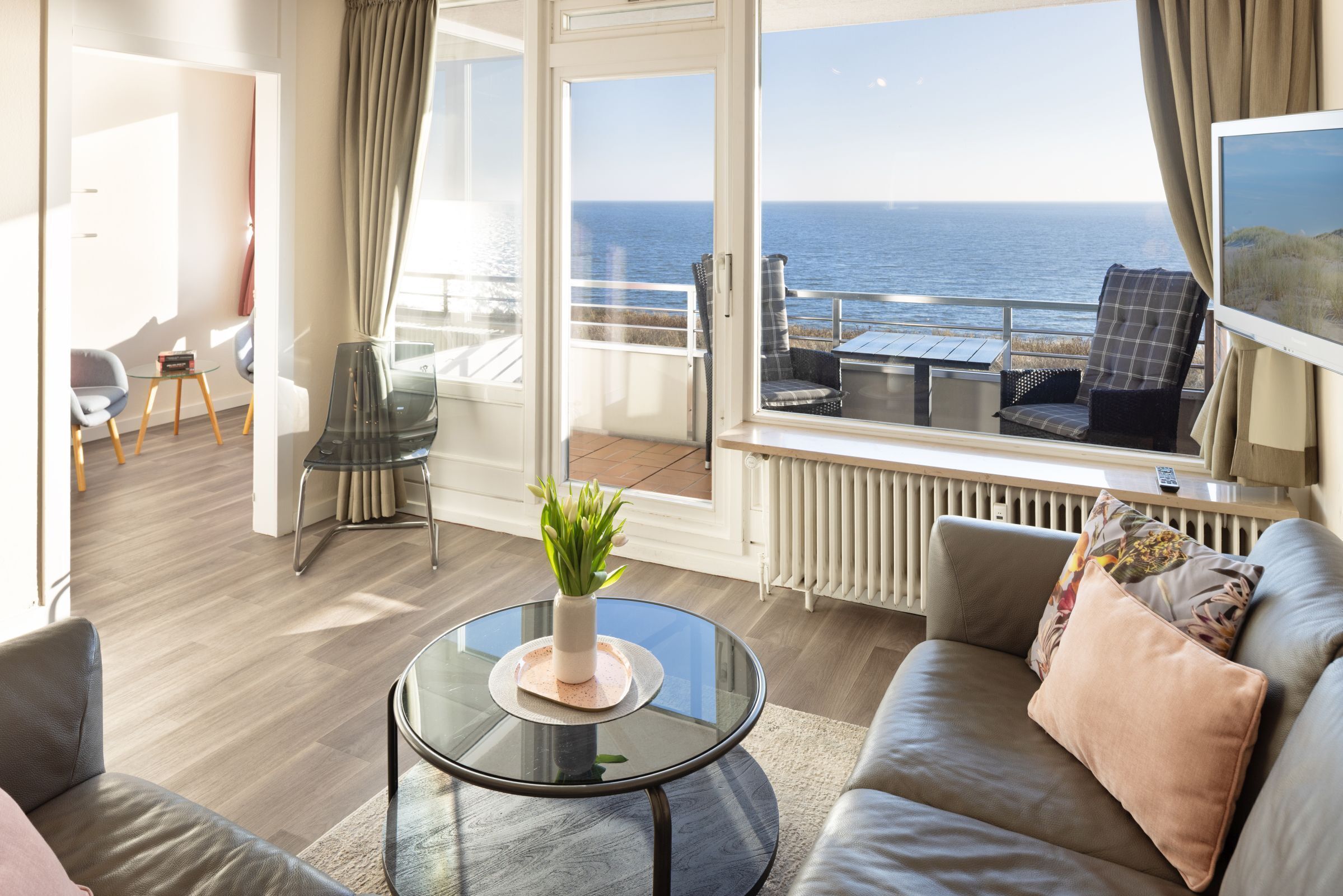 テレビ、卓球台