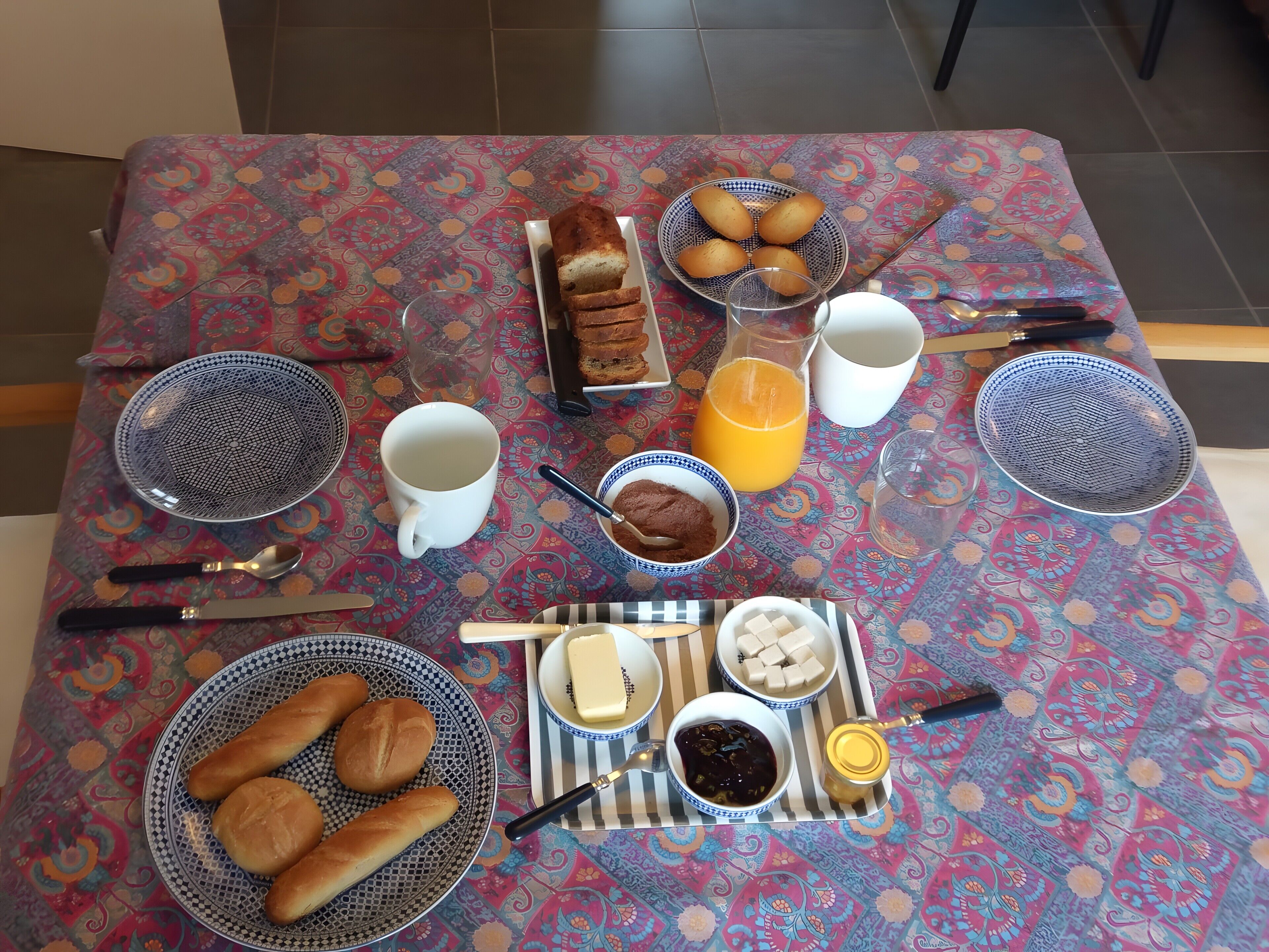 Frühstück gegen Gebühr