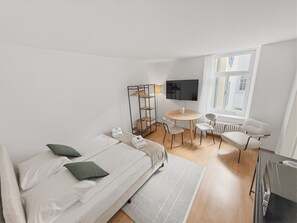 Desk, iron/ironing board, WiFi, bed sheets - Cozy room in the heart of Zurich - Stork 32 (Zürich)