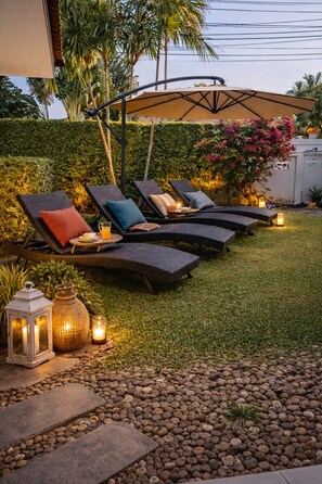 Terrace/patio - Luxury Family Villa with Large Pool and Private Garden (phuket)