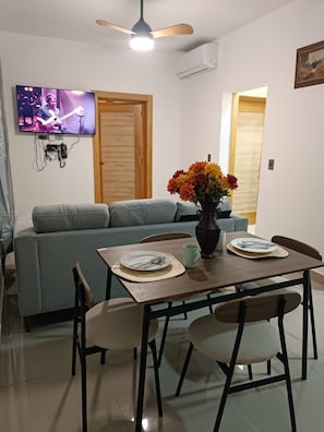 Apartment, 1 Bedroom, Smoking, Balcony | Dining room - Luxury and Peace Near Downtown Puntacana (Punta Cana)