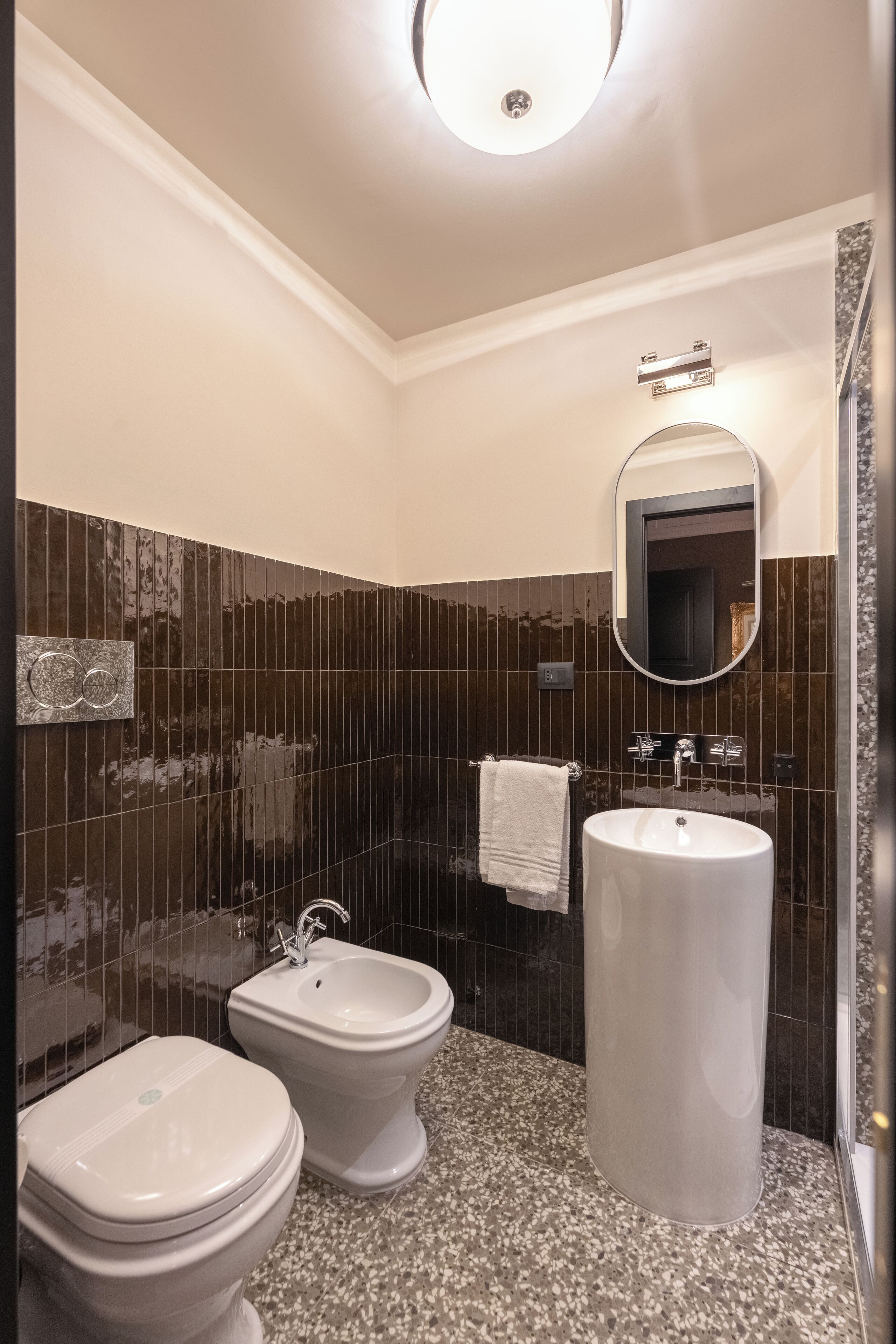 豪華客房 | 浴室 | 淋浴設備、風筒、提供毛巾、番梘