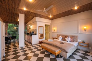 Premium-studiolejlighed - balkon - bjergudsigt | Skrivebord, arbejdsområde til bærbare computere, gratis Wi-Fi