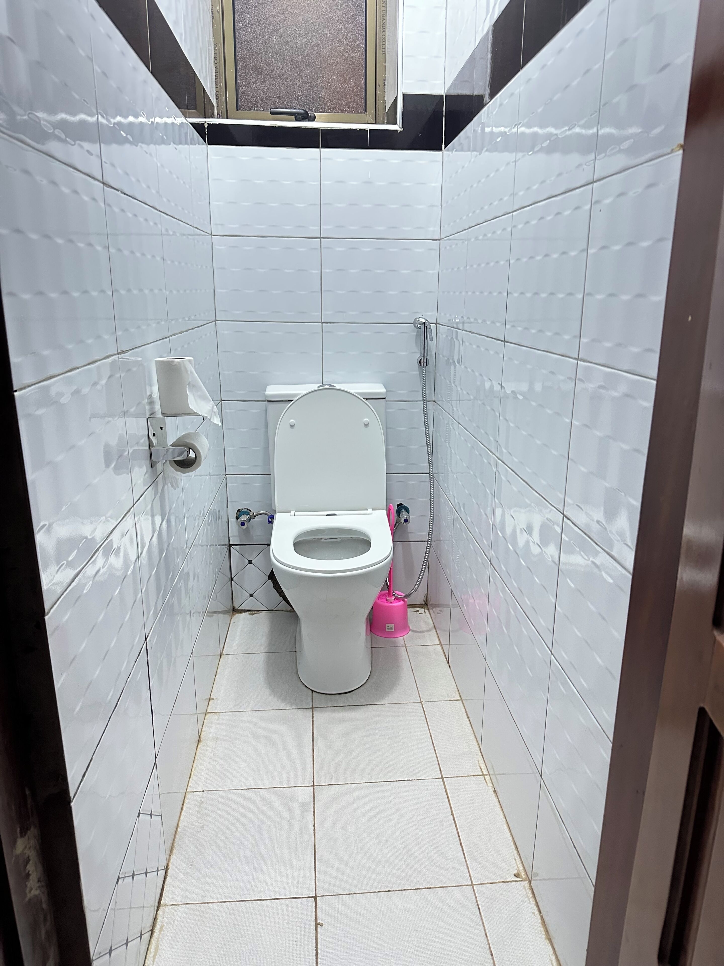 Dusche, Handtücher, Seife, Toilettenpapier