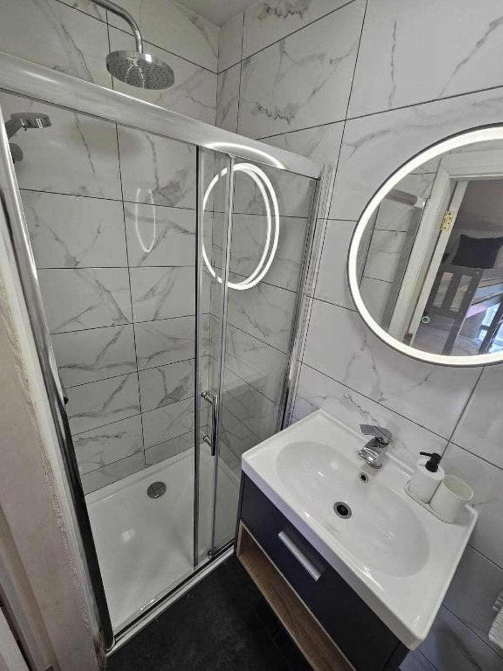 Dusche, Handtücher
