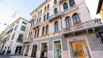 Overnatningsstedets facade