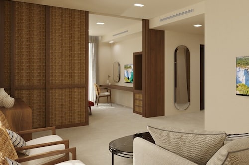Suite With Infinity Pool Sea View | Vardagsrum