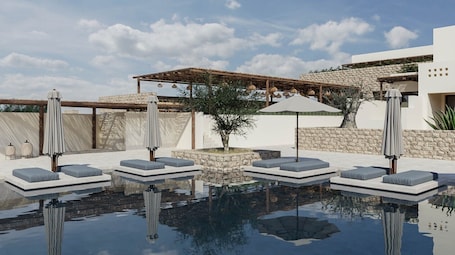 Exterior. Agali Hotel Milos