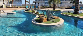 Beach + Pool Access: Resort Getaway in Galveston!
