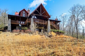 House (5 Bedrooms) | Interior - Game Room + Deck: Spacious Spruce Pine Retreat! (Spruce Pine)