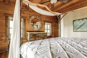 Interior - Game Room + Deck: Spacious Spruce Pine Retreat! (Spruce Pine)