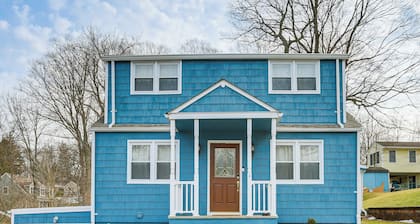 Walk to Lake Hopatcong: Vibrant Home w/ Deck!