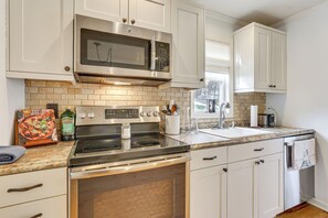 House (3 Bedrooms) | Interior - Walk to Lake Hopatcong: Vibrant Home w/ Deck! (Hopatcong)