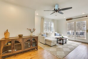 House (3 Bedrooms) | Interior - Walk to Lake Hopatcong: Vibrant Home w/ Deck! (Hopatcong)