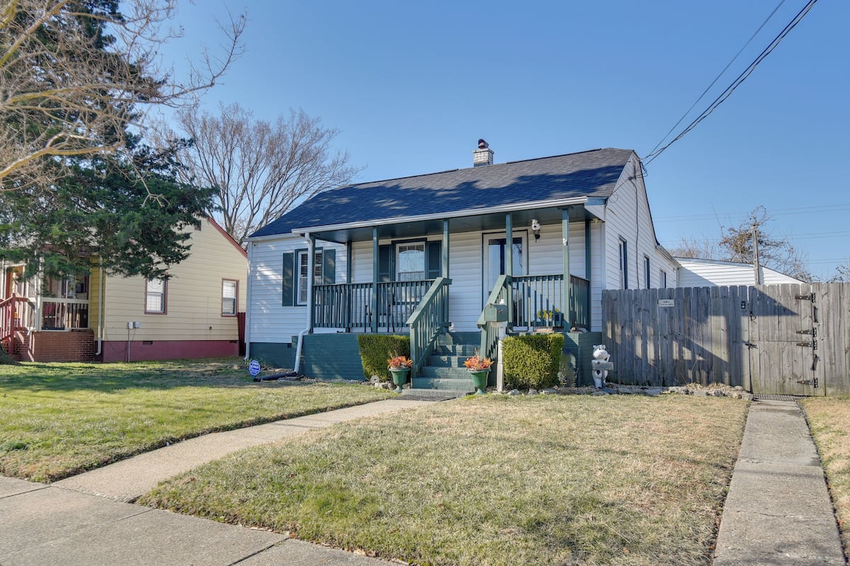 Fachada de la propiedad