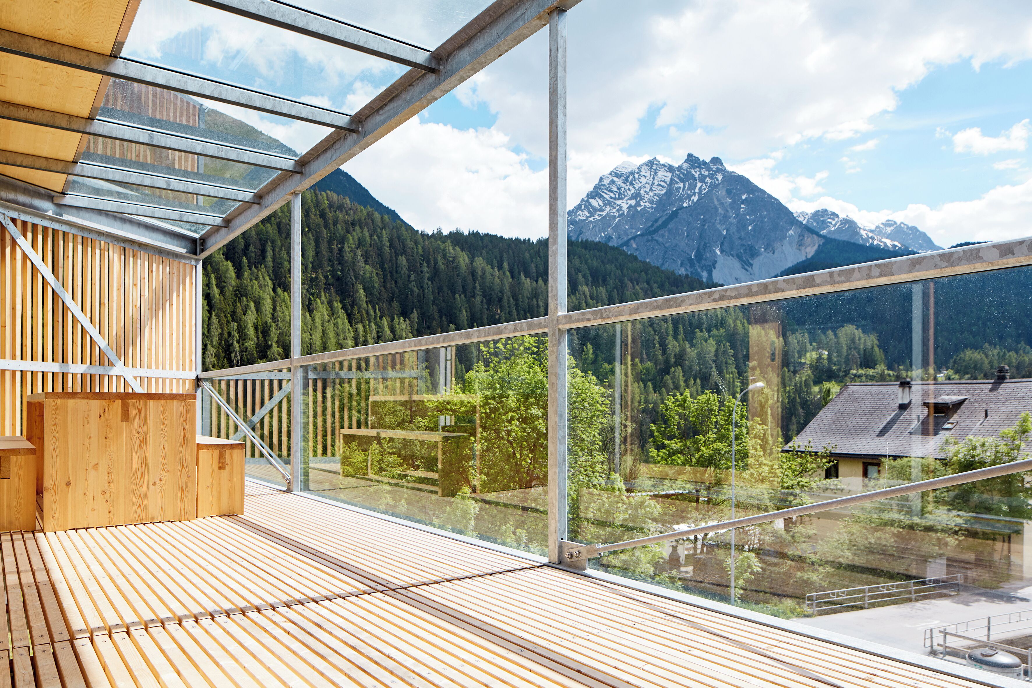 Enceinte de l’hébergement