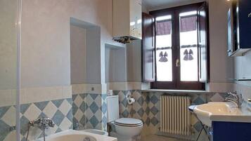 Shower, bidet, shampoo