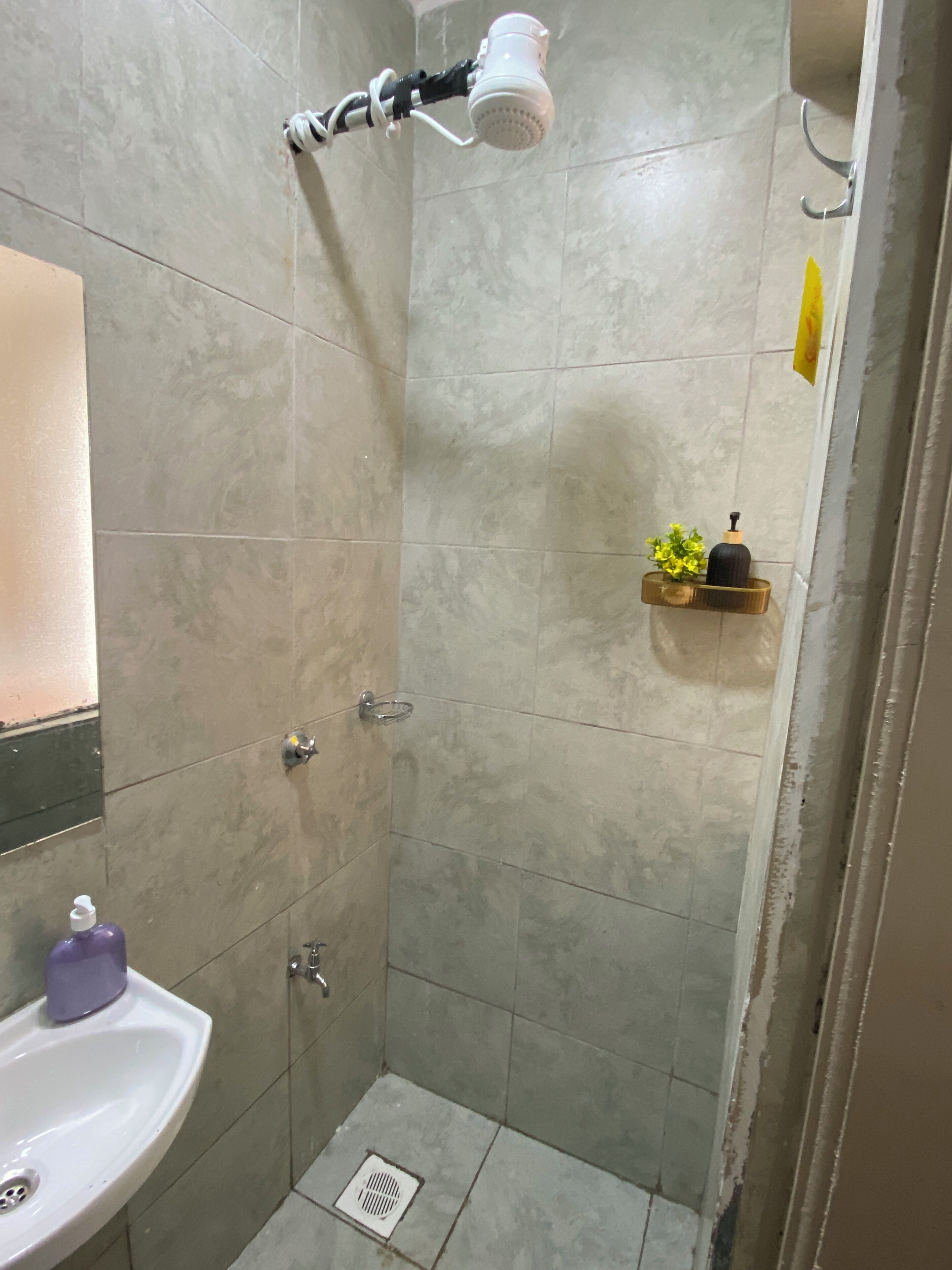 Towels, soap, toilet paper