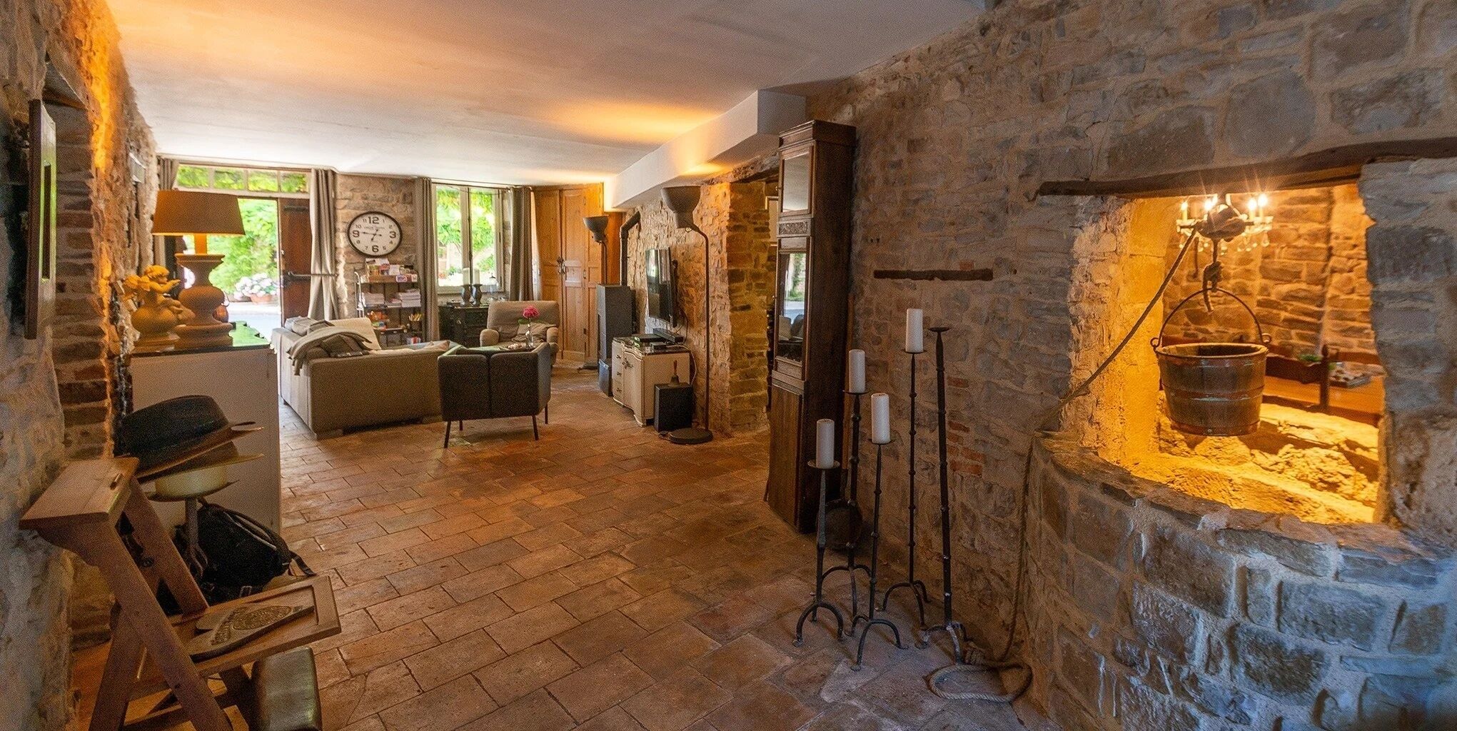 Entrée de l’hébergement