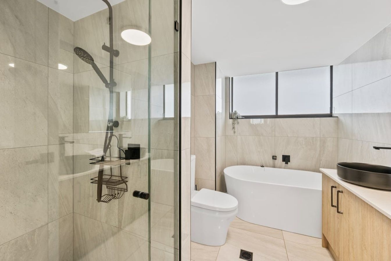 公寓, 阳台, 海洋景观 | 浴室