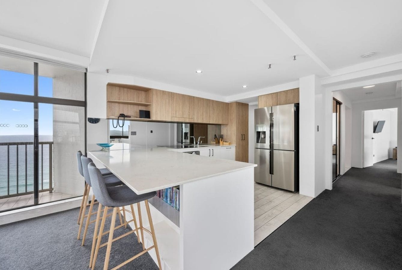 Apartment, Balcony, Ocean View | Private kitchen