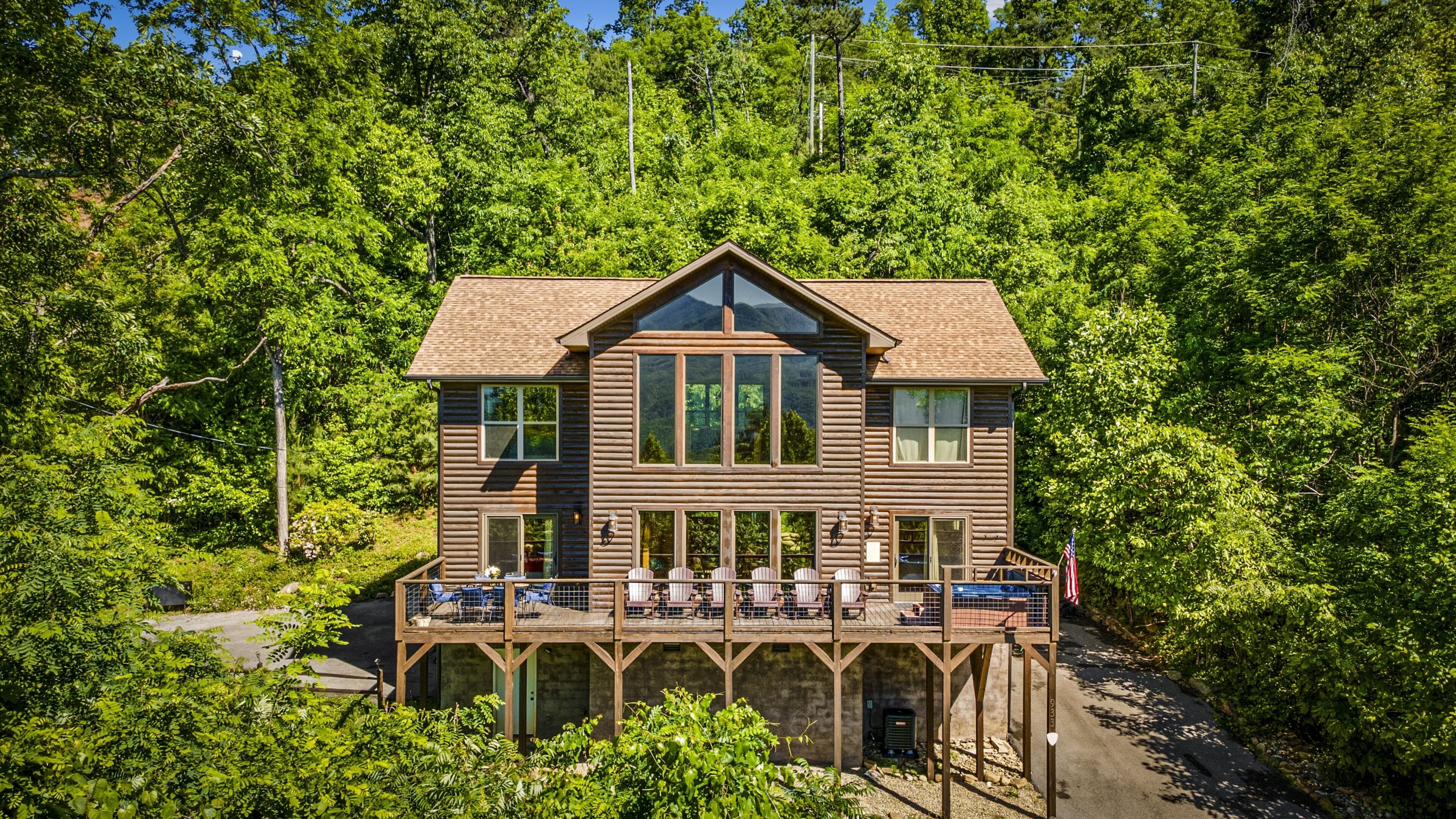Ferienhütte, 3 Schlafzimmer | Aussenbereich