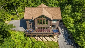 Cabin, 3 Bedrooms | Exterior - A Tree Top View 3 Bedroom Home (Gatlinburg)
