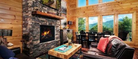 Ferienhaus, 3 Schlafzimmer | Wohnbereich