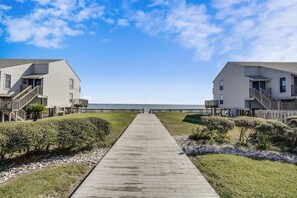 Exterior - ENJOY GULF VIEWS from all three decks of this two bedroom townhome. (St. George Island)