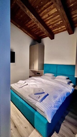 Standaard tweepersoonskamer | Select Comfort-bedden, verduisterende gordijnen