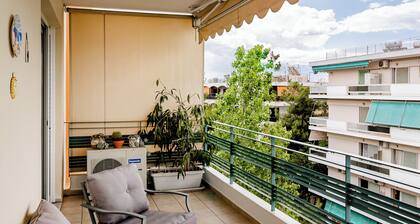 Pantheon Penthouse | Seaview•Beach, Athens Riviera