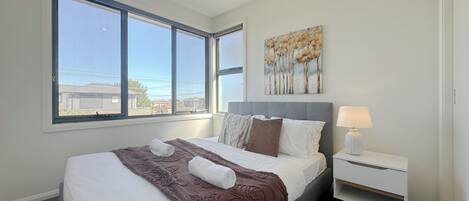 2 soverom, strykejern/-brett, wi-fi (inkludert) og sengetøy