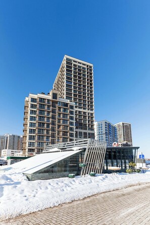 Front of property - Apartments near Aerodromnaya metro st (Minsk)