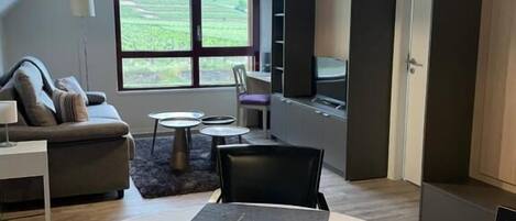 Appartement Standard, vue vignoble | Coin séjour