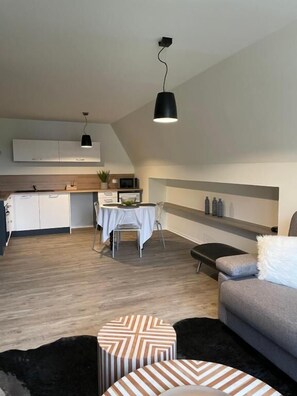 Living area - Appartements de Manon au cœur des vignes (Kaysersberg-Vignoble)