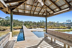 Property grounds - Family Friendly/Lagoon front w/Fishing Pier & Pool (Gulf Shores)