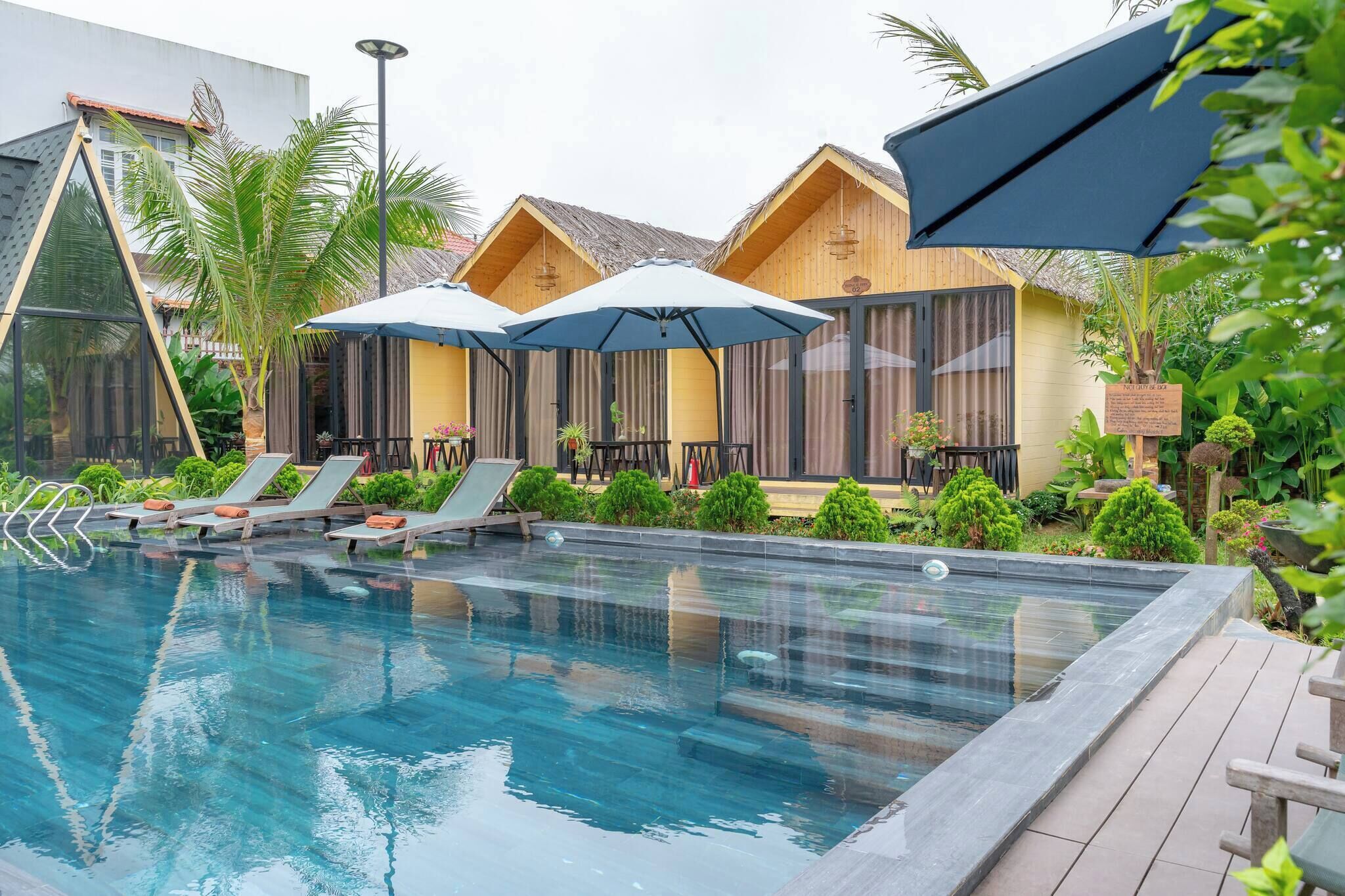 Bungalow, 2 phòng ngủ, phù hợp cho người khuyết tật, hồ bơi riêng | Hồ bơi | Hồ bơi ngoài trời 