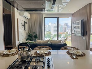 Interior - New Eco-Luxury Apt, Resort & Beach steps from the beach (Gaira)