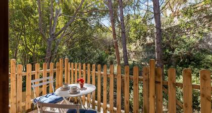 Maison de vacances 'Giorgina- Is Arenas' avec terrasse privée et Wi-Fi