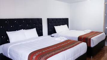 Double Room, 2 Queen Beds, Private Bathroom