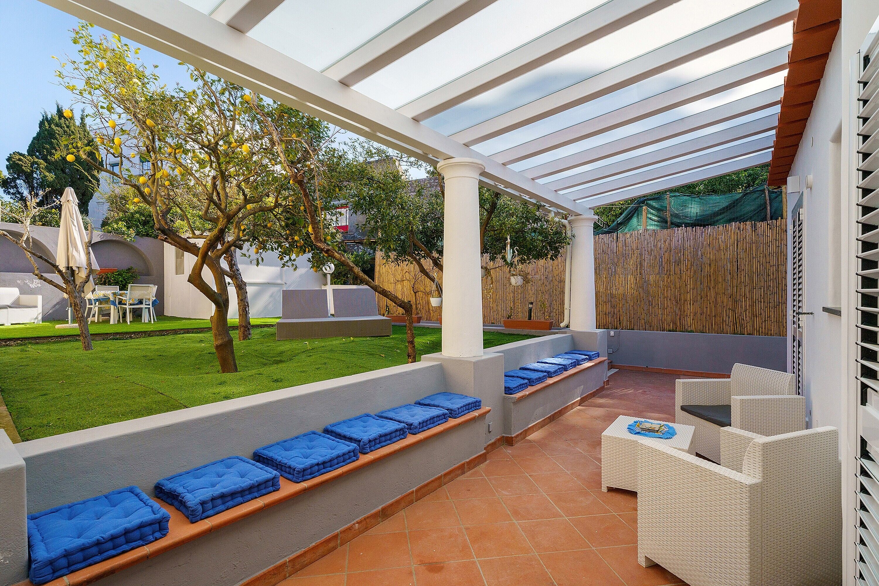 Overnattingsstedets uteområder