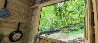 Tiny Cozy Mountain Cabin Peaceful Retreat in Cayey