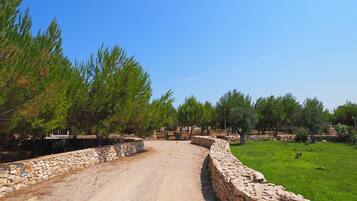 Overnatningsstedets område