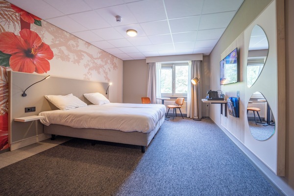 Stretch out in a spacious room designed for deep rest.