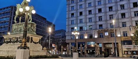 Front of property - evening/night