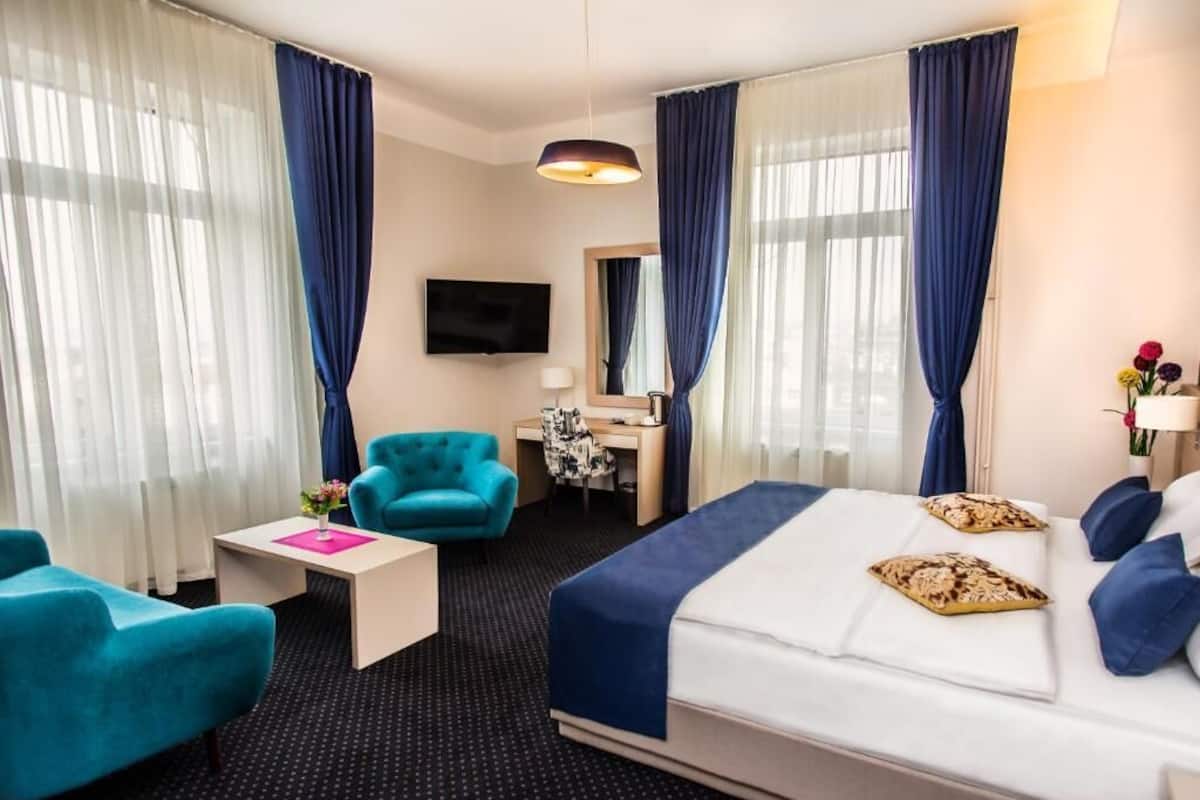 Executive kamer, uitzicht op stad