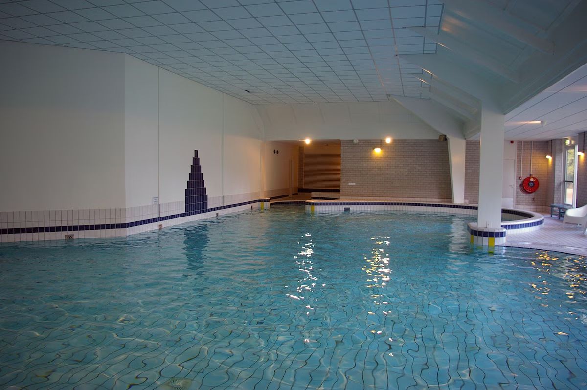 Indoor pool, a heated pool