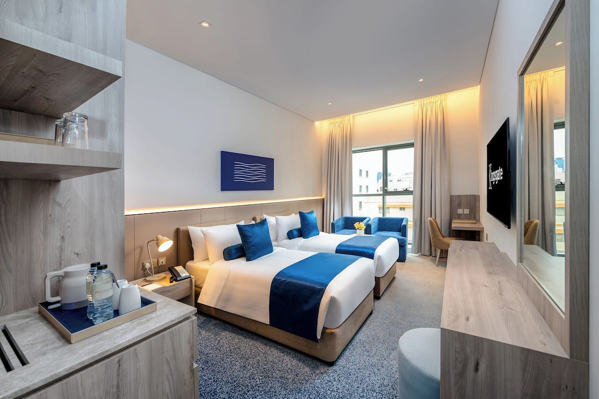 Phòng 2 giường đơn phong cách cổ điển, 2 giường đơn